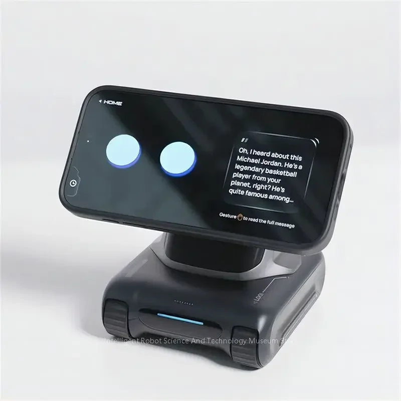 LOOI-Robot Toy, Transform Smartphone On Desktop, AI Gesture, Recognition, GPT Voice Interation,